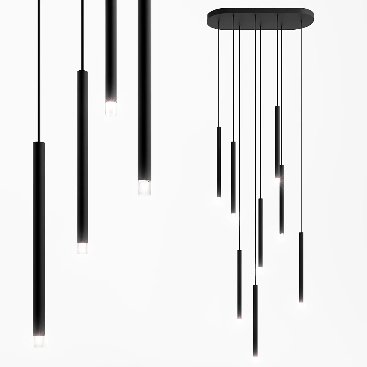 lighting – Tradition Array Chandelier 3ds Max