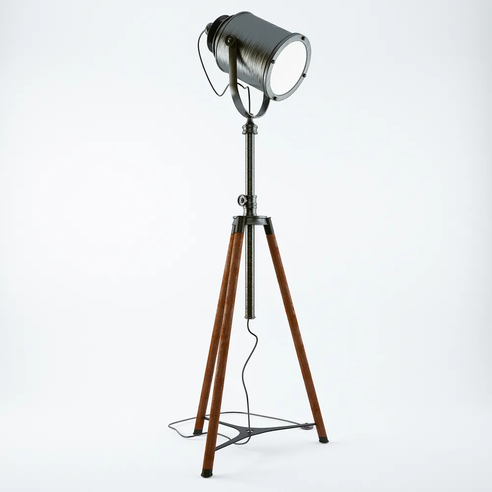lighting – Tripod floor lamp 04 3ds Max