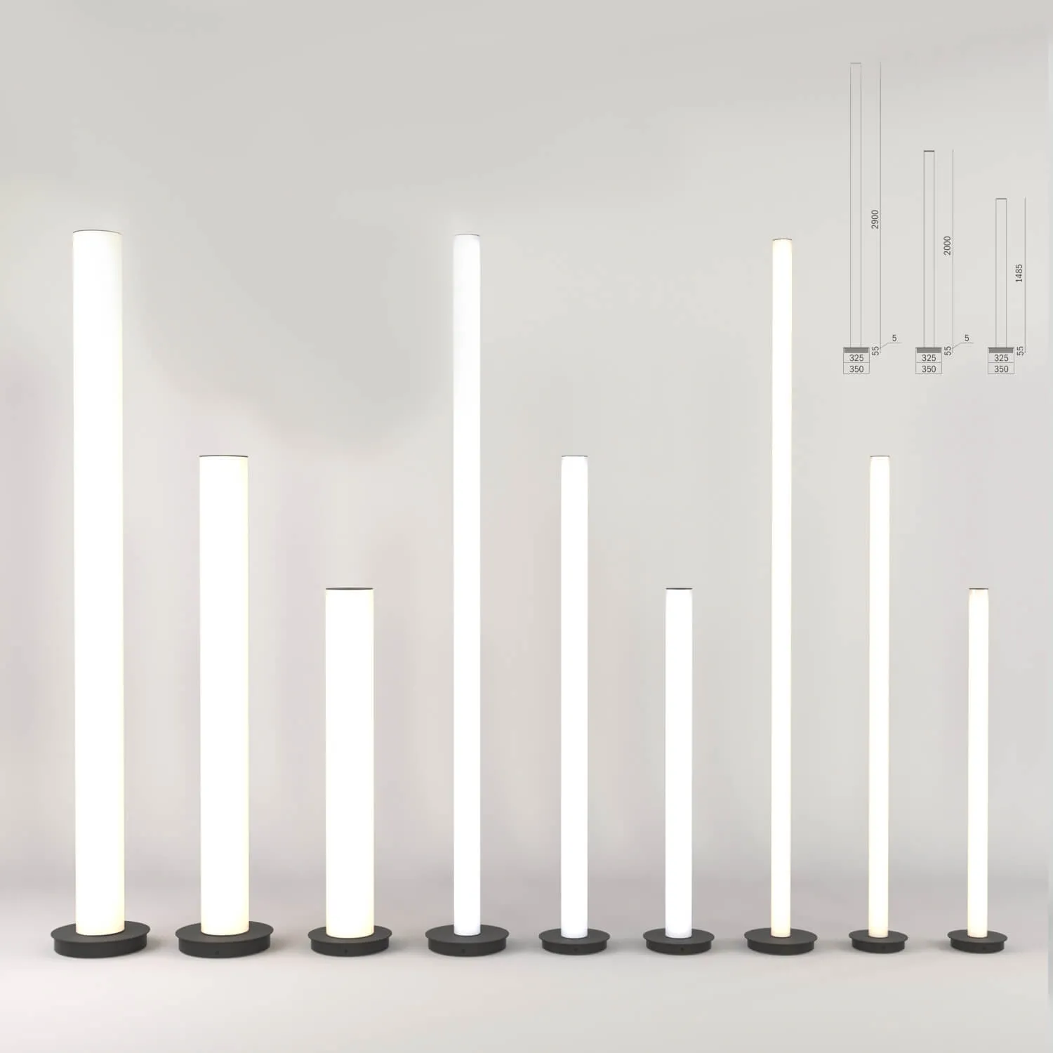 lighting – Tru-ba vertical F 3ds Max