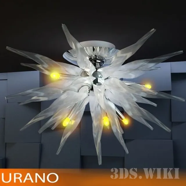 lighting – Urano chandelier 3ds Max