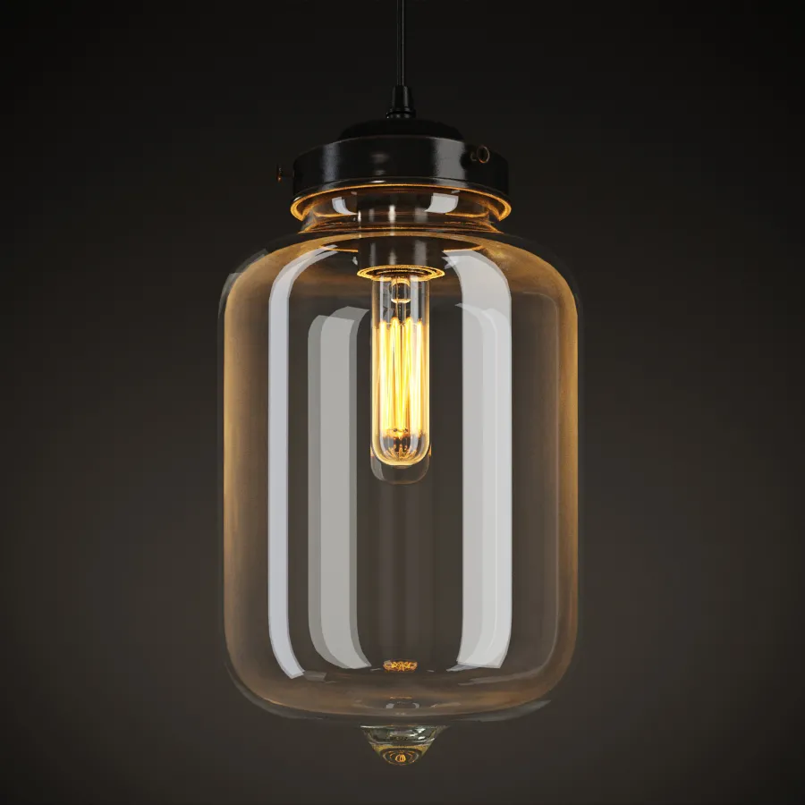 lighting – Vijay Cupping-Glass chandelier CH090-1 3ds Max