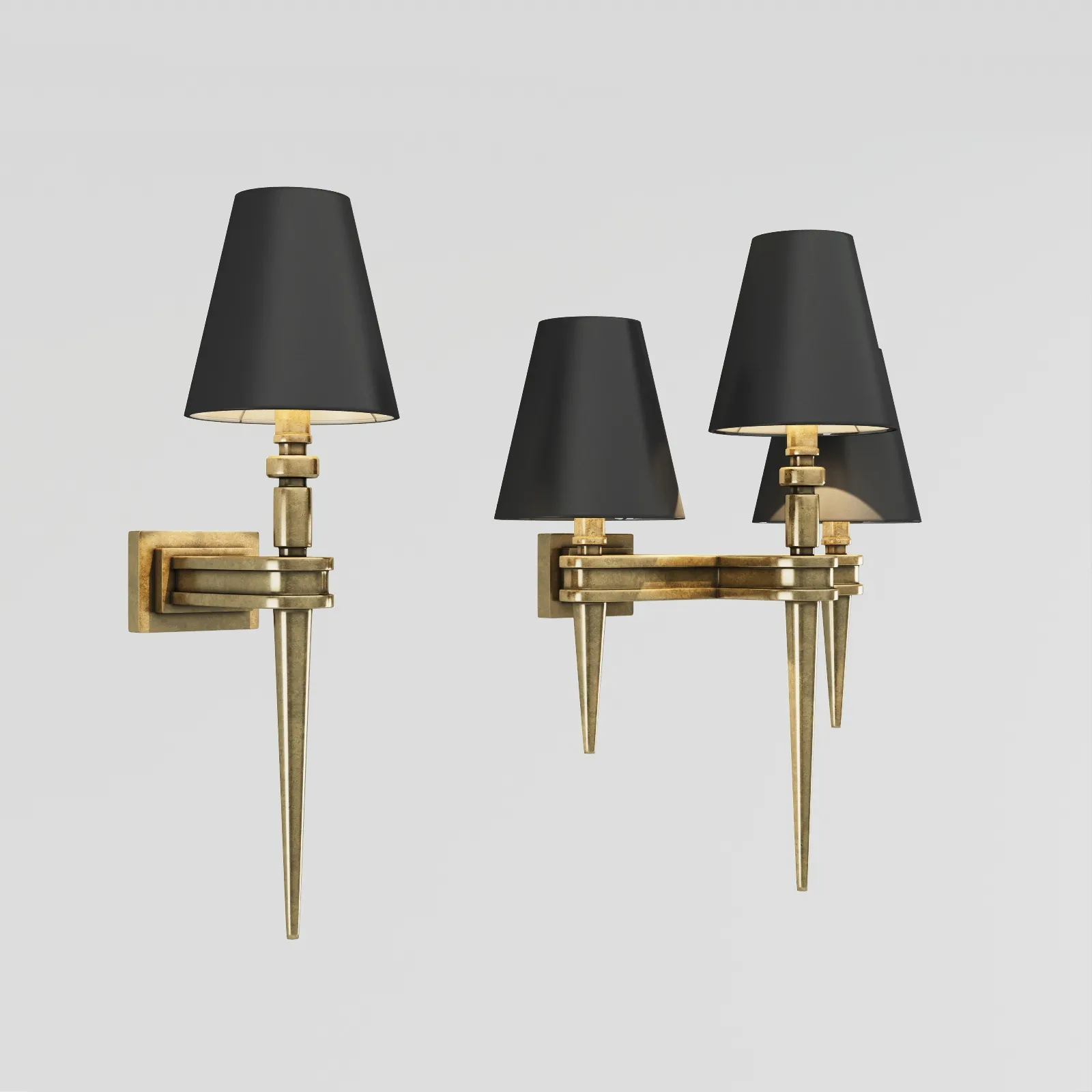 lighting – Wall lamp Eichholtz Waterloo 3ds Max