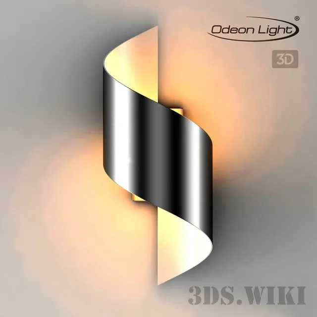 lighting – Wall lamp ODEON LIGHT 3800 / 5WL BOCCOLO 3ds Max