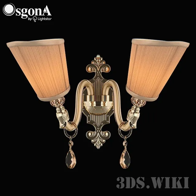 lighting – Wall lamp Osgona Guarda 692622 3ds Max