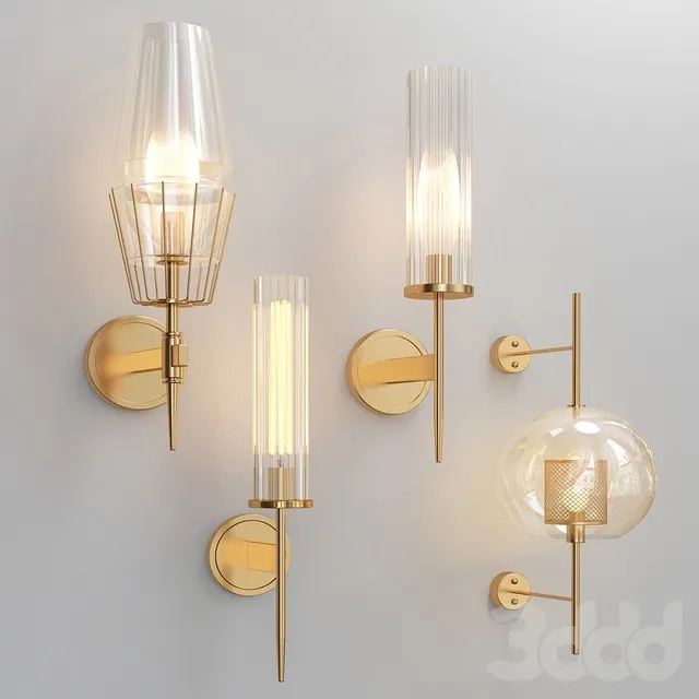 LIGHTING – WALL LIGHT – 3D MODELS – 3DS MAX – FREE DOWNLOAD – 14568
