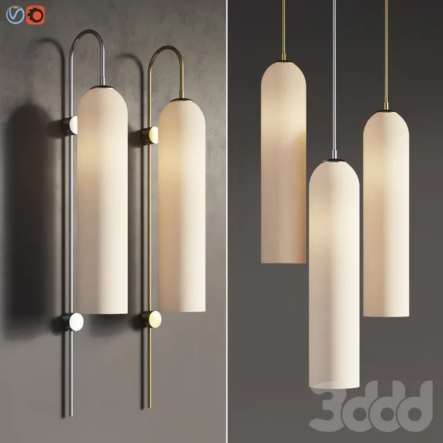 LIGHTING – WALL LIGHT – 3D MODELS – 3DS MAX – FREE DOWNLOAD – 14572