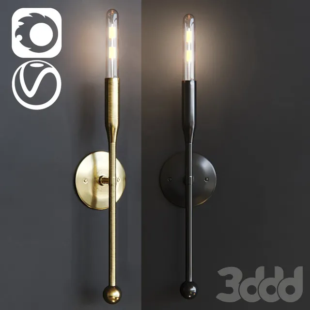LIGHTING – WALL LIGHT – 3D MODELS – 3DS MAX – FREE DOWNLOAD – 14575