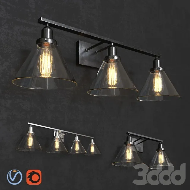 LIGHTING – WALL LIGHT – 3D MODELS – 3DS MAX – FREE DOWNLOAD – 14582