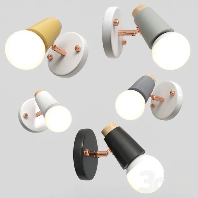 LIGHTING – WALL LIGHT – 3D MODELS – 3DS MAX – FREE DOWNLOAD – 14609