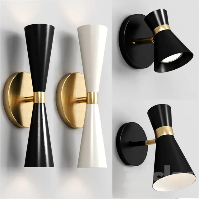 LIGHTING – WALL LIGHT – 3D MODELS – 3DS MAX – FREE DOWNLOAD – 14659