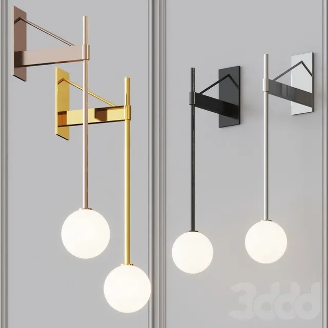LIGHTING – WALL LIGHT – 3D MODELS – 3DS MAX – FREE DOWNLOAD – 14872