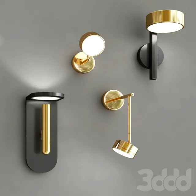 LIGHTING – WALL LIGHT – 3D MODELS – 3DS MAX – FREE DOWNLOAD – 14929