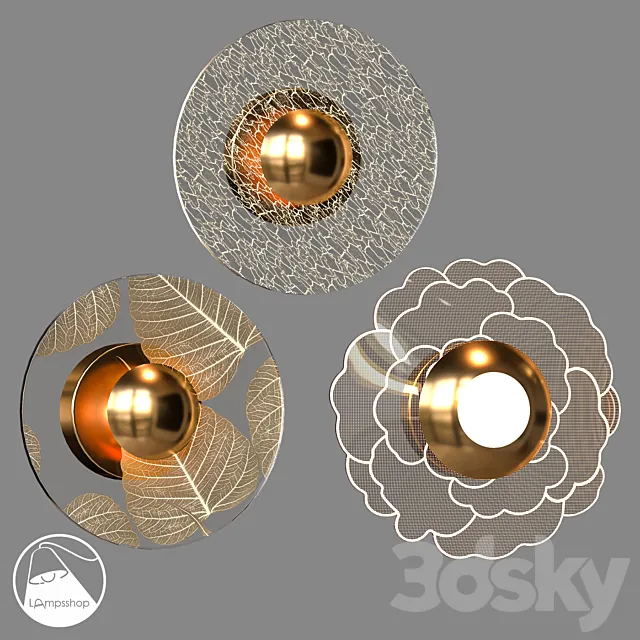 LIGHTING – WALL LIGHT – 3D MODELS – 3DS MAX – FREE DOWNLOAD – 15046