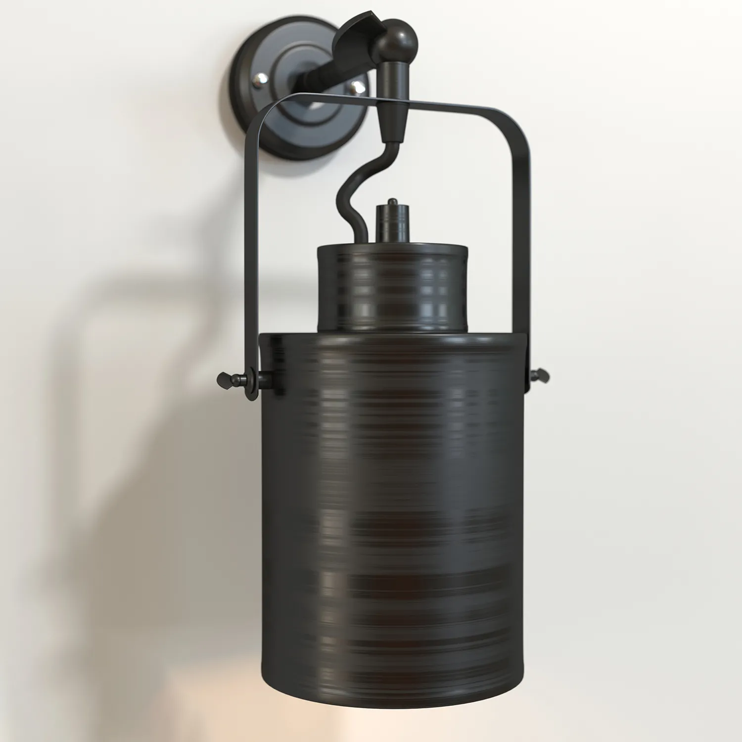 lighting – Wall light 707W127-1 BK Black 3ds Max