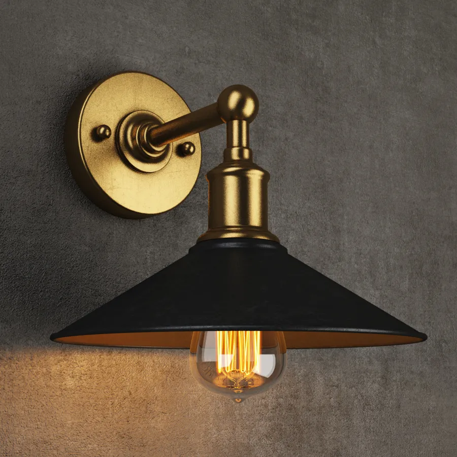 lighting – Wall light SN009-1-ABG 3ds Max