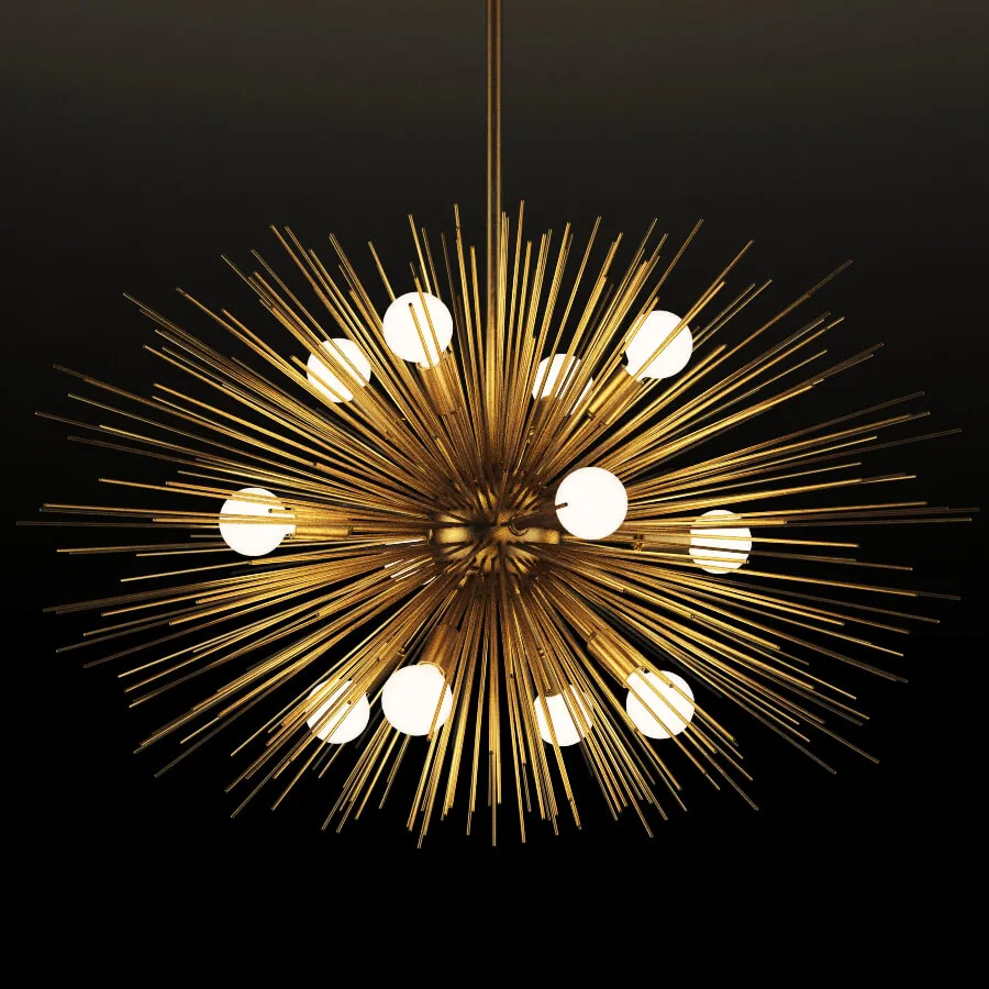 lighting – Zanadoo small chandelier 2 3ds Max