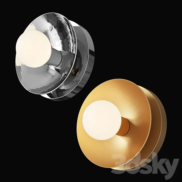 Lightology JULIEN WALL CEILING LIGHT By Hudson Valley Lighting 3ds Max