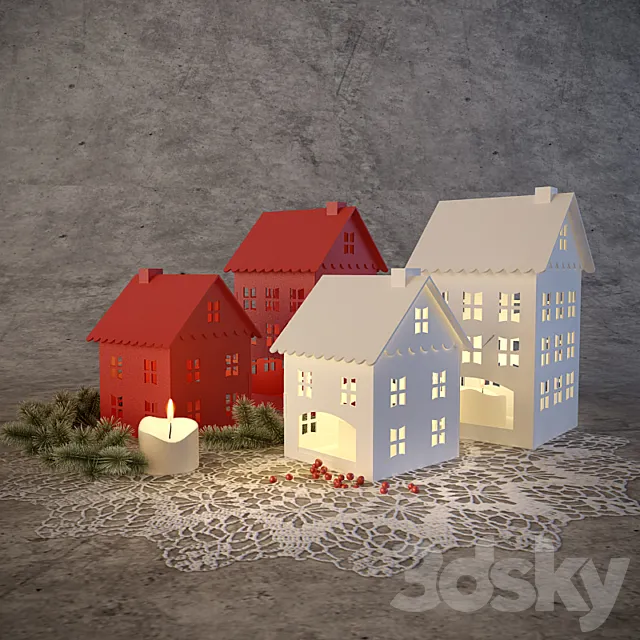 Lights-houses 3ds Max