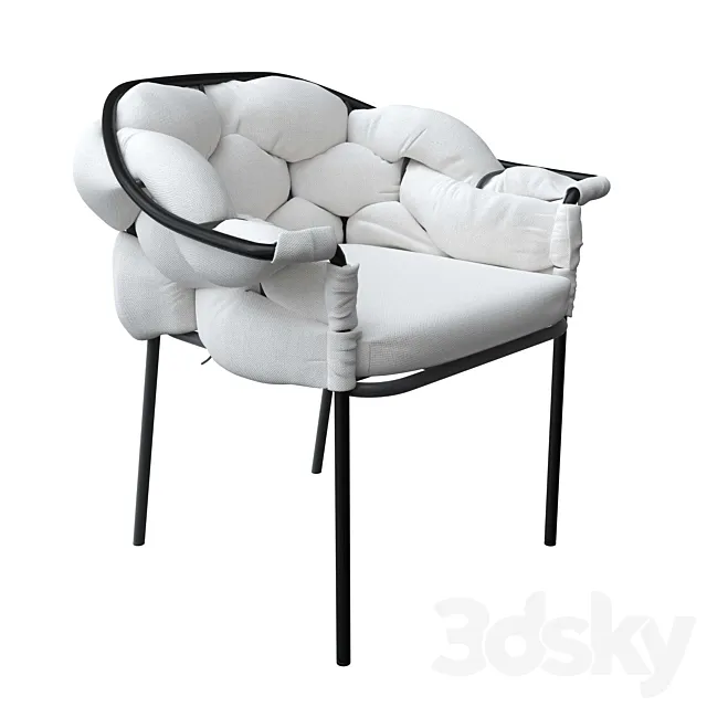 Lign roset serpantine armchair 3DS Max Model