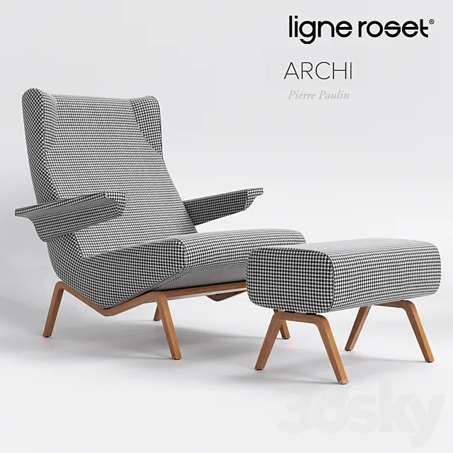 Ligne Roset ARCHI 3DS Max Model