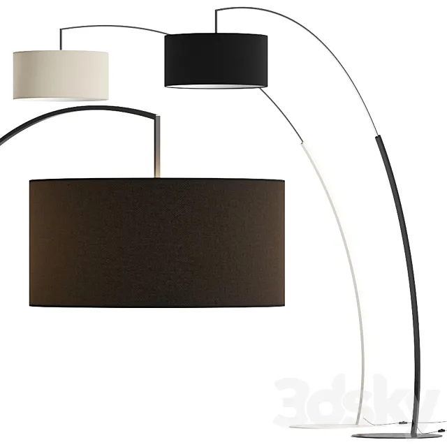 Ligne Roset Dimensions Floor Lamp 3ds Max