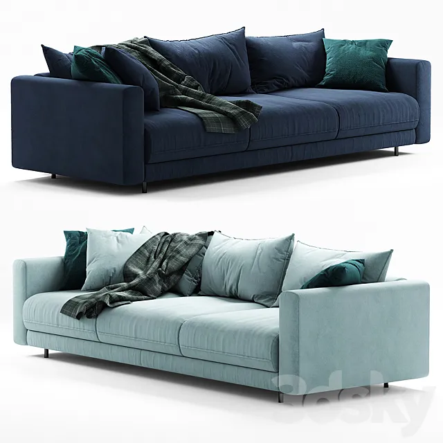 Ligne roset enki sofa 3ds Max