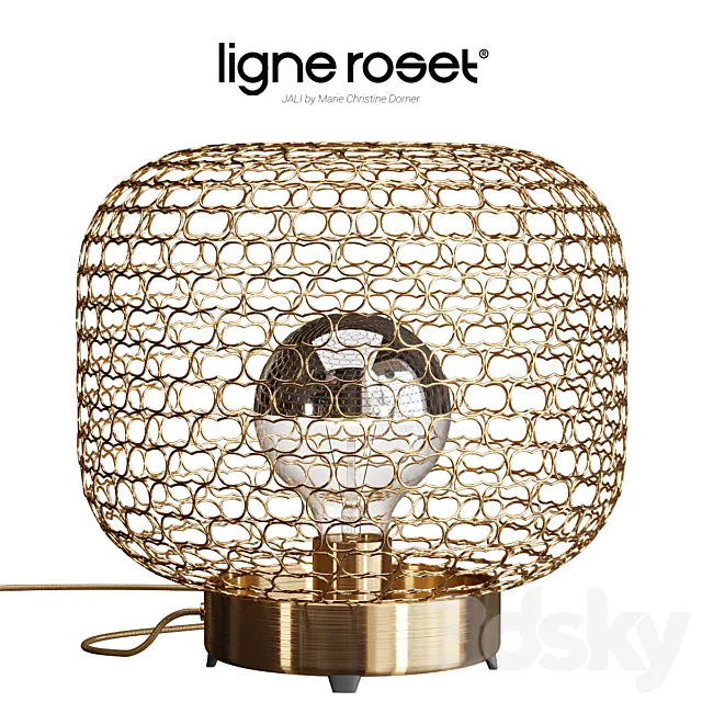 Ligne Roset JALI Lamp 3DS Max Model