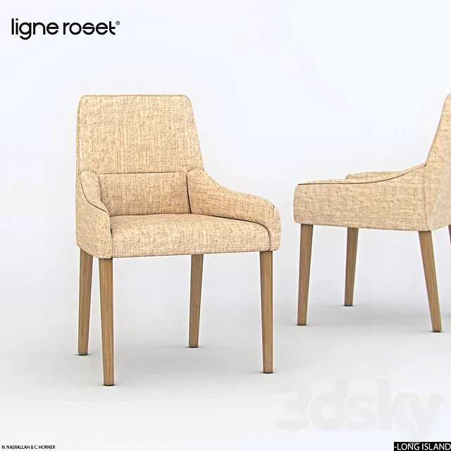 Ligne Roset – Long Island 3DS Max Model