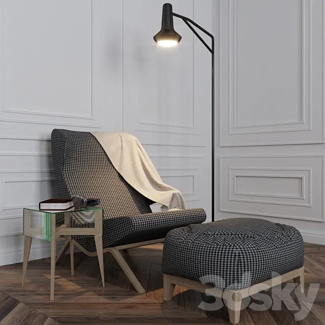 Ligne Roset mix 3ds Max