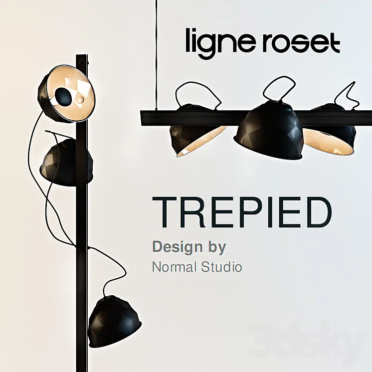 Ligne Roset TREPIED 3DS Max