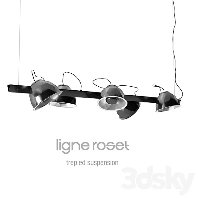 Ligne Roset Trepied Suspension Light 3ds Max