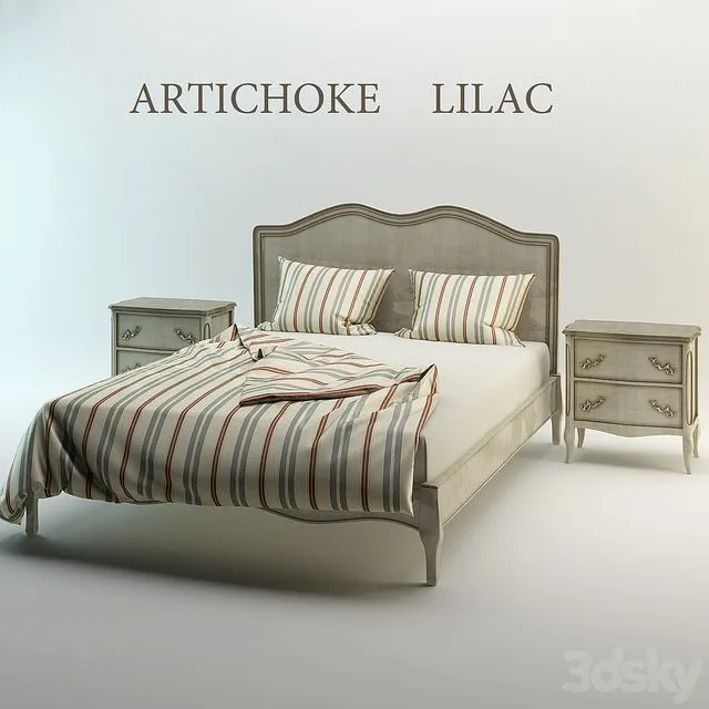 Lilac Artichoke 3dsMax Model