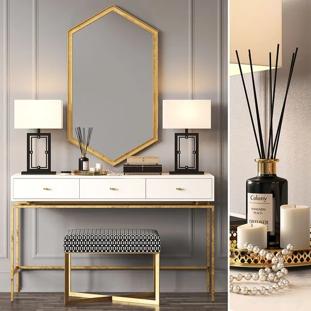 LILI Console by ROOMA DESIGN 3dsMax Model