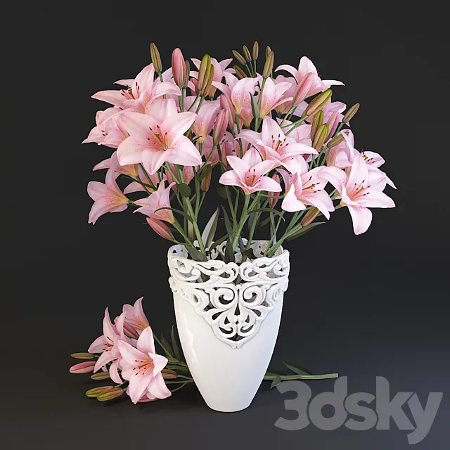 Lilium 3ds Max