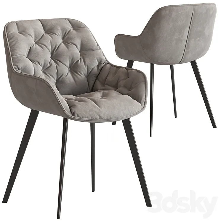 Linea Furniture Gustav Chair 3DS Max Model