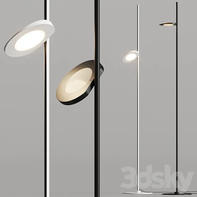 Linea Light _ Stilnovo Kimia Floor Lamp 3DS Max Model