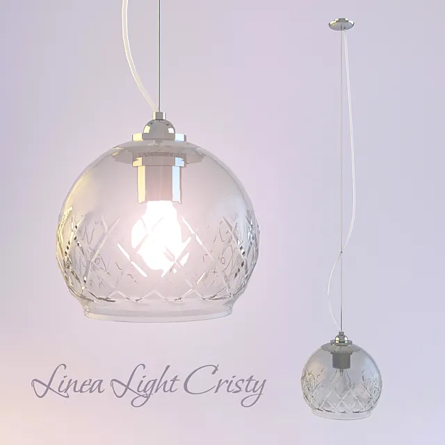 Linea Light Cristy 3DS Max Model