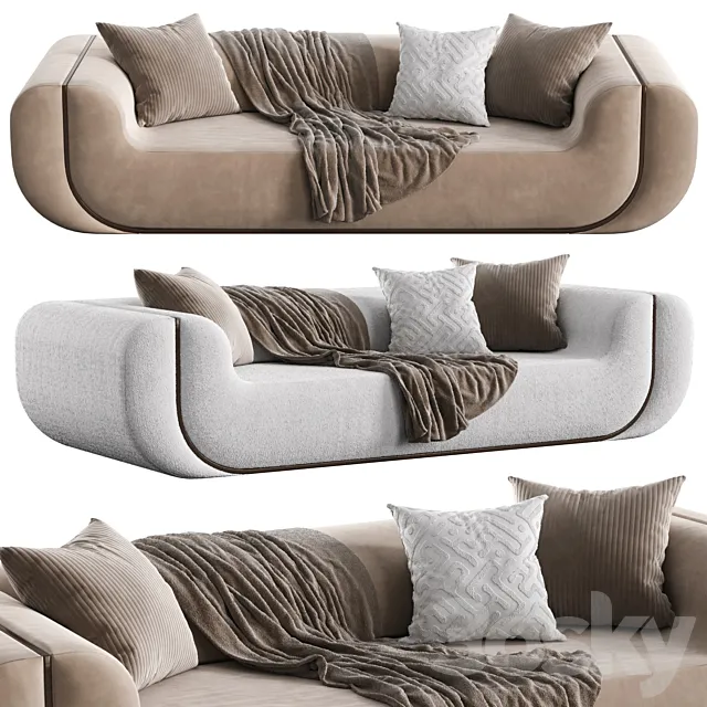 Linea Sofa 3ds Max