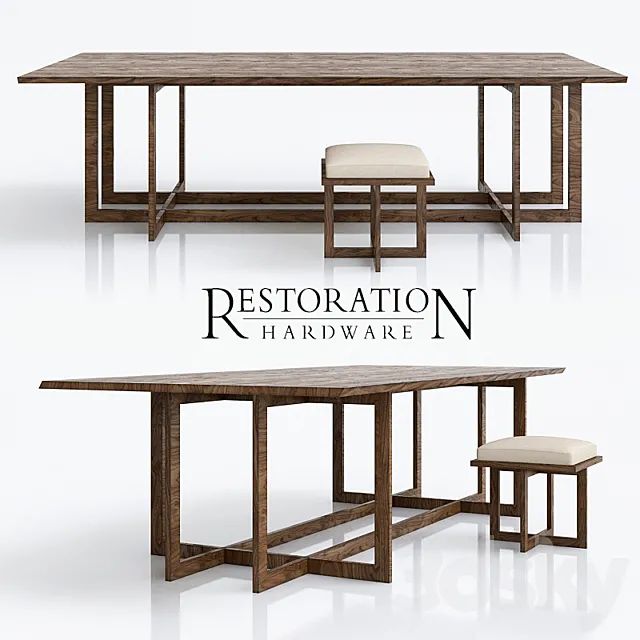 Linear Live-Edge Collection 3ds Max