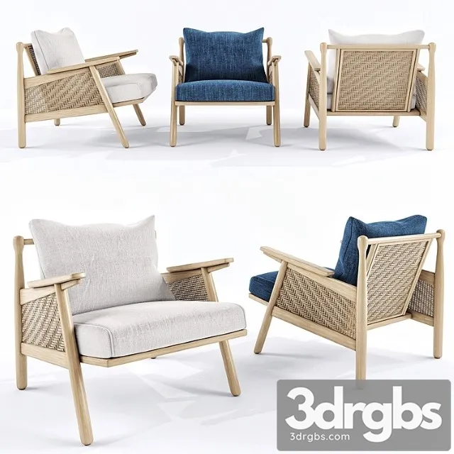 Linen Cane Chair 1 3dsmax Download