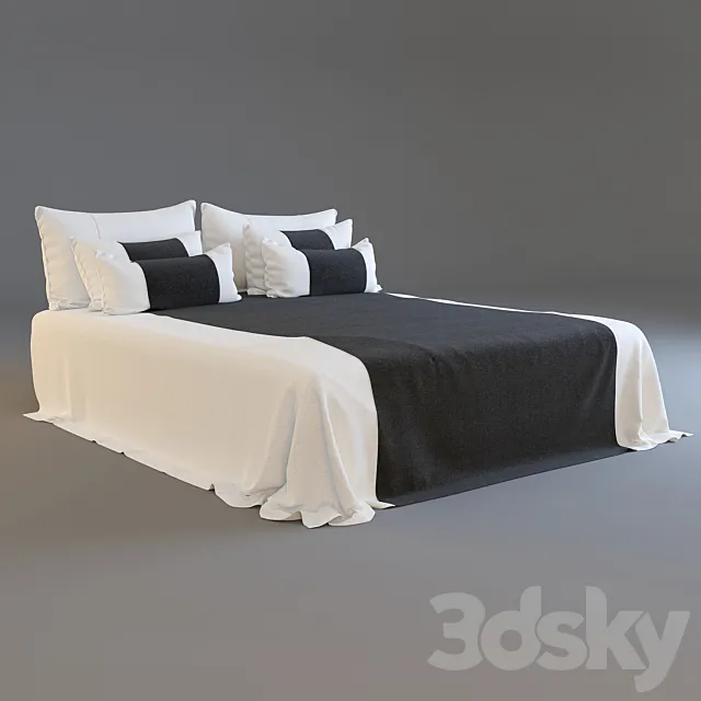 Linens style Kelly Hoppen 3DS Max Model