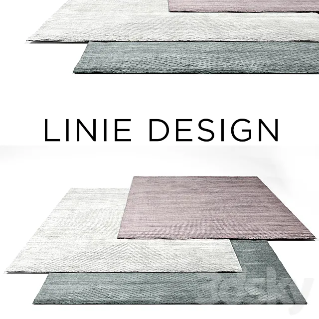 Linie Design Rug Set 22 3ds Max