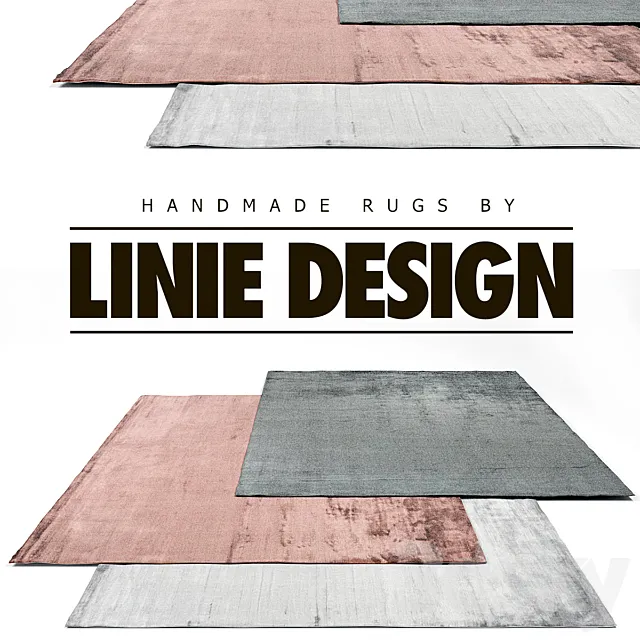 Linie Design Rug Set 4 3ds Max