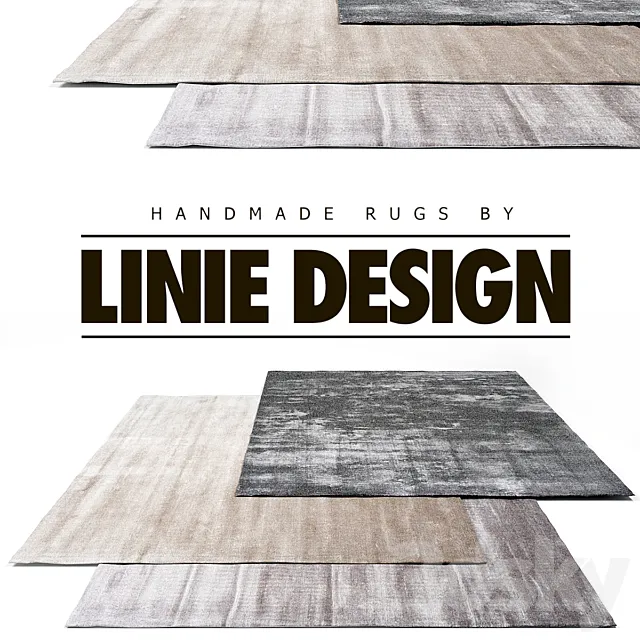 Linie Design Rug Set 9 3DSMax File