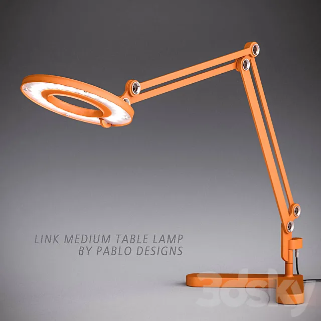 Link Table Lamp 3DSMax File
