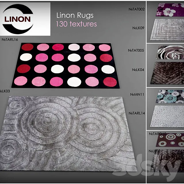 Linon rugs 3ds Max