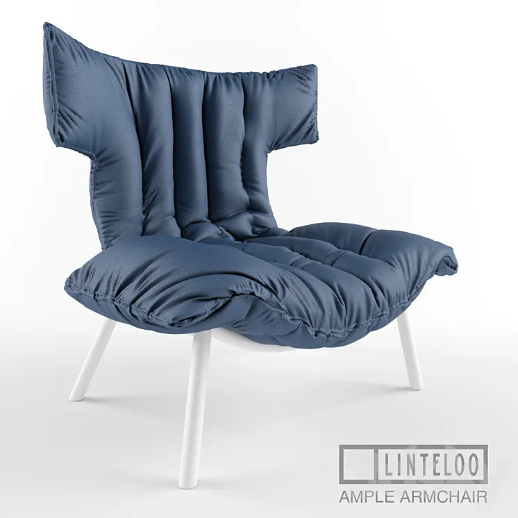 Linteloo Ample armchair by Sebastian Herkner 3DS Max