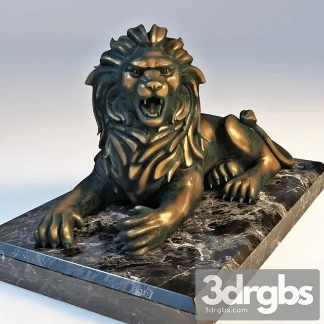 Lion 2 Sculpture 3dsmax Download
