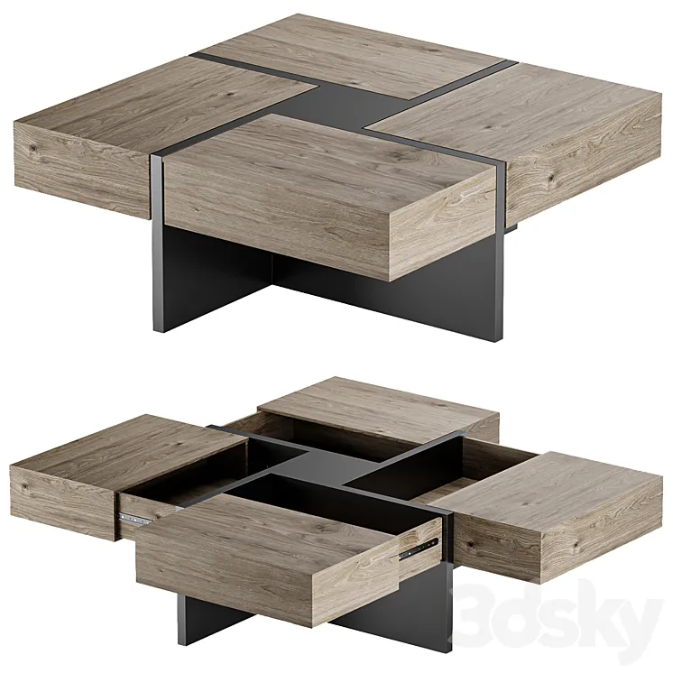 Lipscomb Coffee Table 3DS Max Model