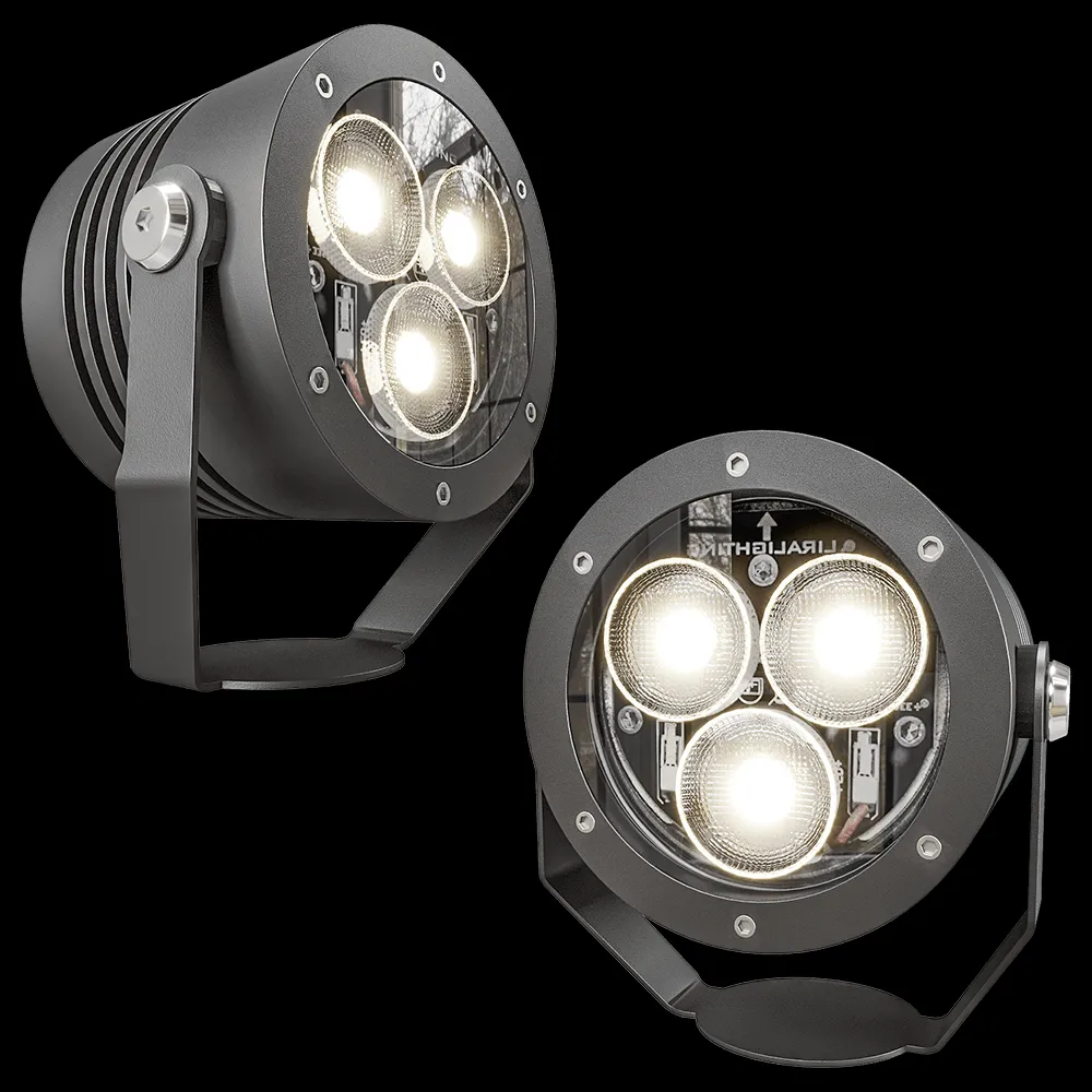 Liralighting – Facade luminaire Piston 140 3ds Max